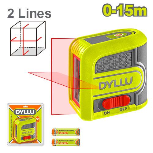 Niveau Laser 2 lignes 0-15M DTLE1M03 DYLLU