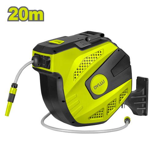 Enrouleur de tuyau d'arrosage 20+2m DTVZ1520 Dyllu