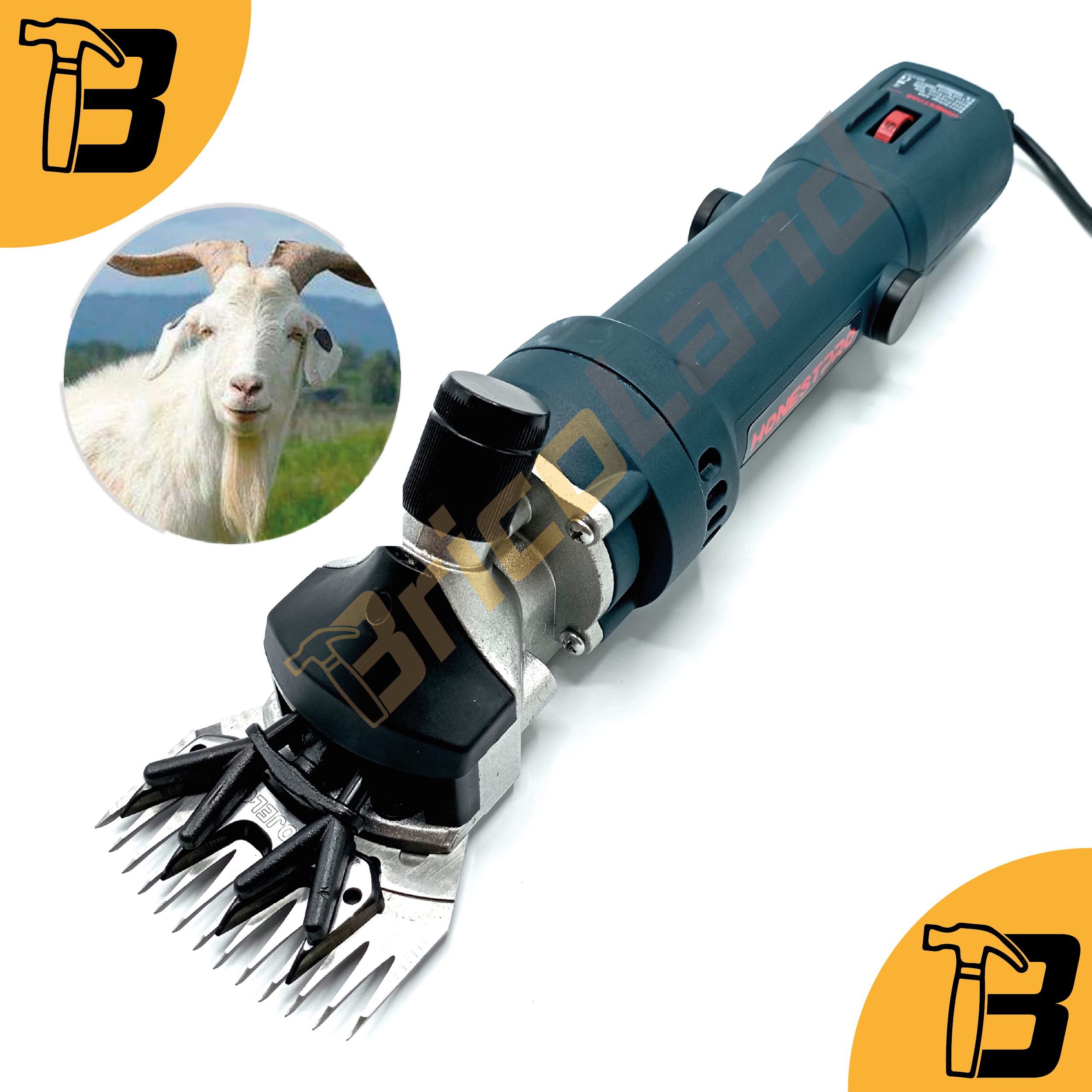 Tondeuse à Mouton Tondeuse Animal Cisaillement Chèvre Electrique Professionnelle 500W HONESTPRO