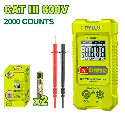 Multimètre digital DTDM1501 Dyllu