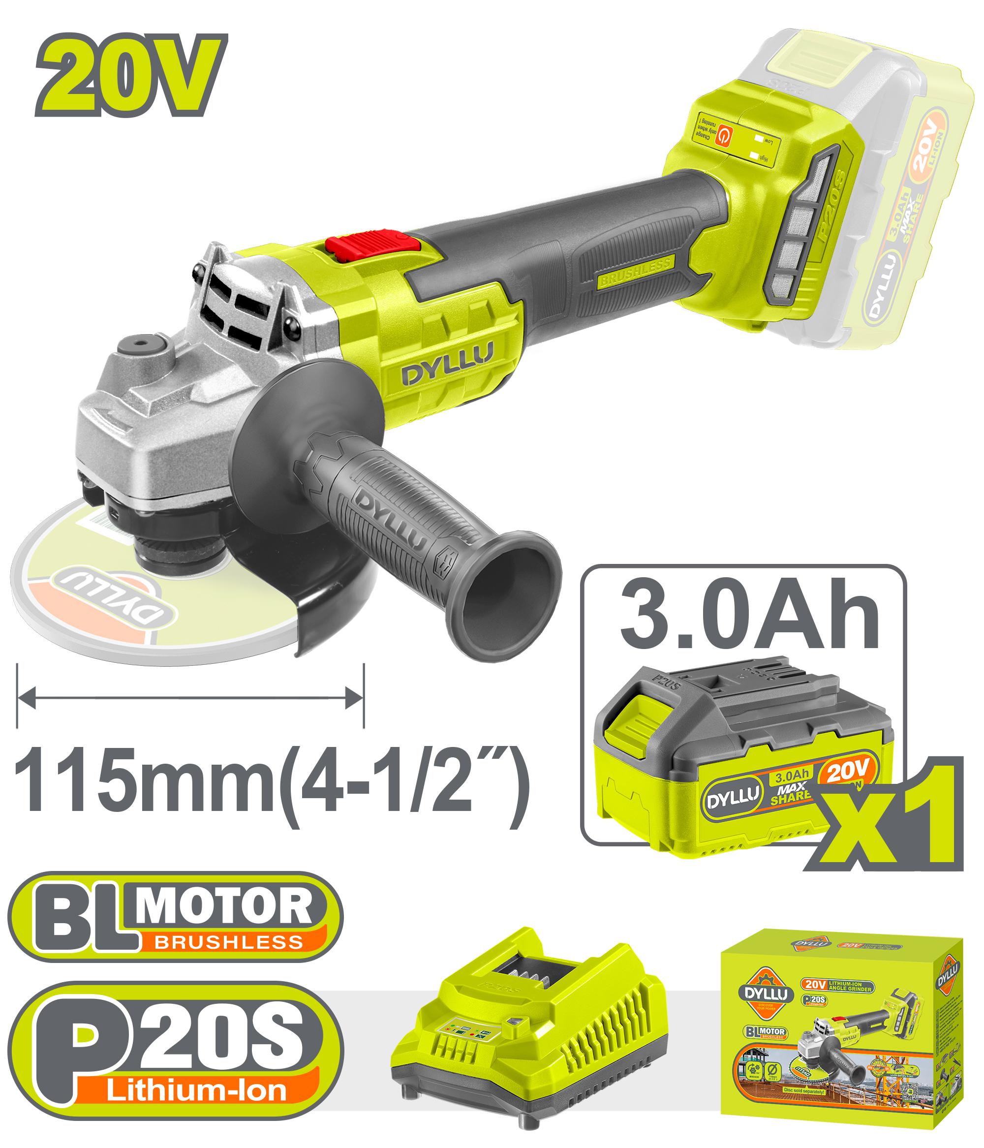 Meuleuse d'angle sans fil DTLAPM21 DYLLU
